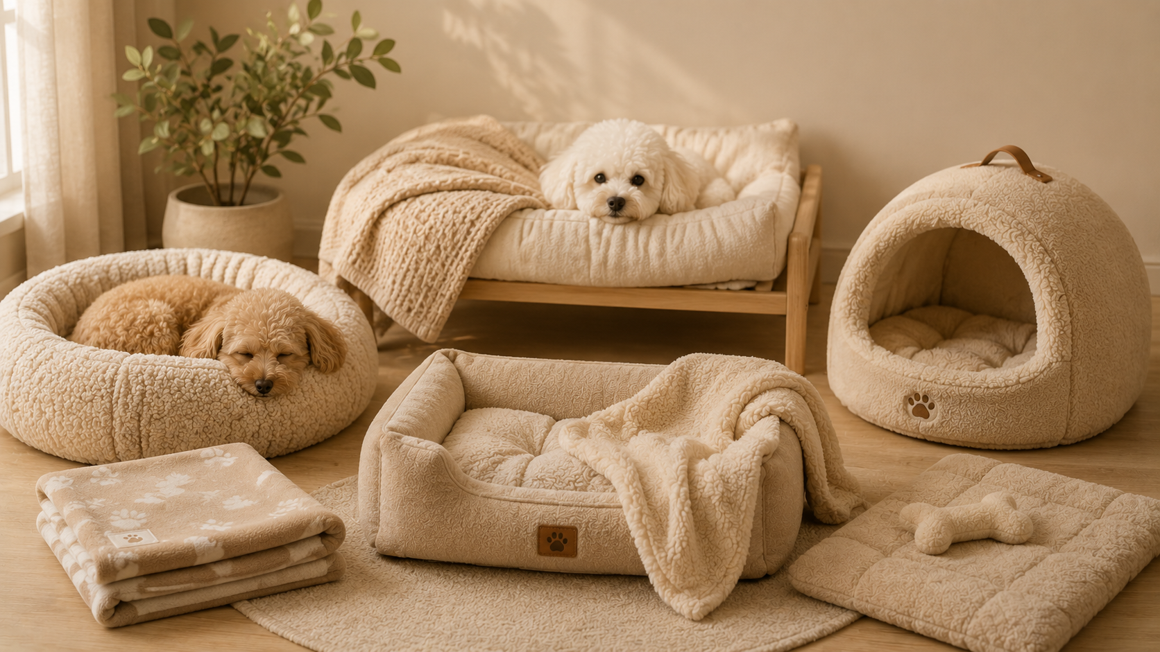 Cozy Beds & Blankets