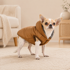 Fleece Hooded Dog Jacket