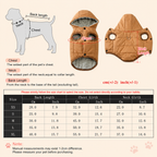 Fleece Hooded Dog Jacket