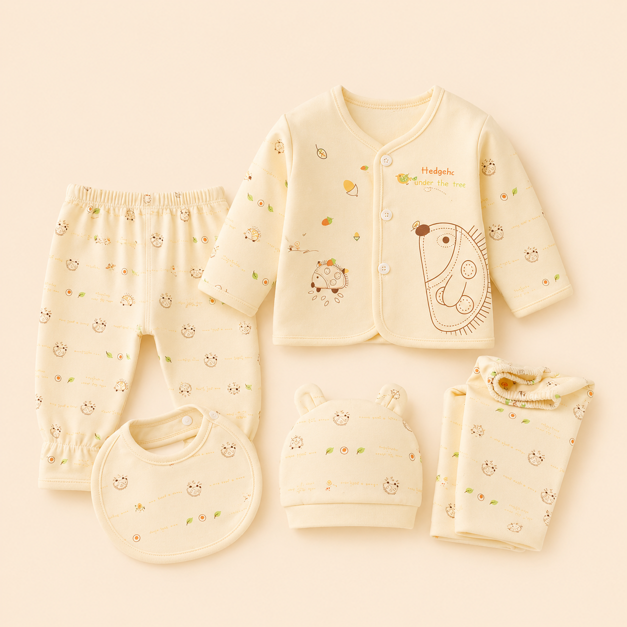 Hedgehog Newborn Essentials Set