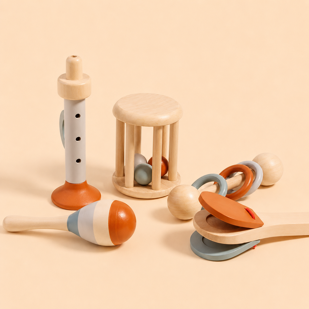Montessori Music & Rattle Set