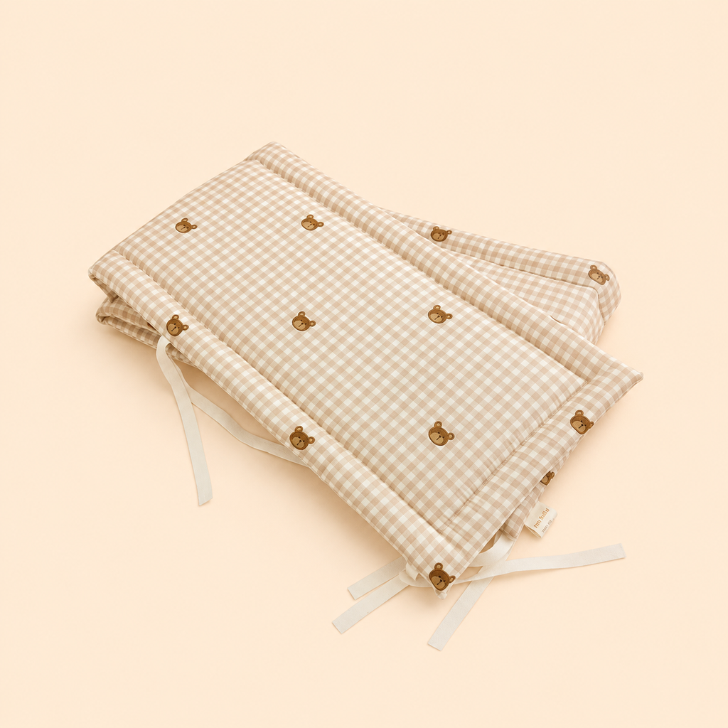 Soft Cotton Baby Crib Bumper Protector