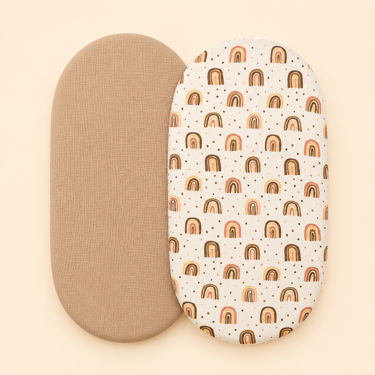 Muslin Fitted Bassinet Sheets