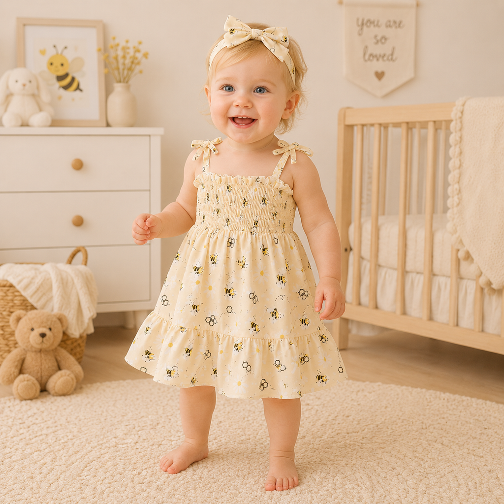 Bloom & Bee Dress Set