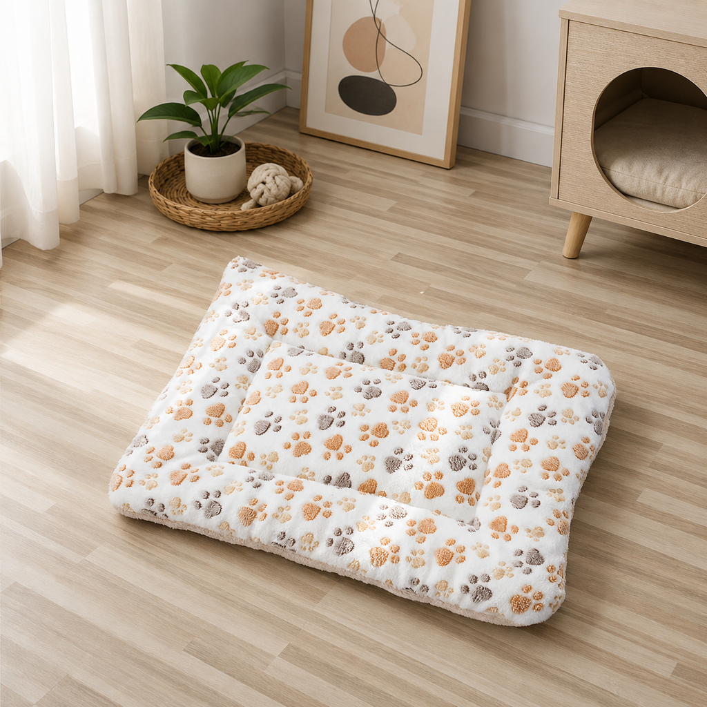 Plush Reversible Pet Sleeping Mat