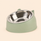Elevated Stainless Steel Cat Bowl