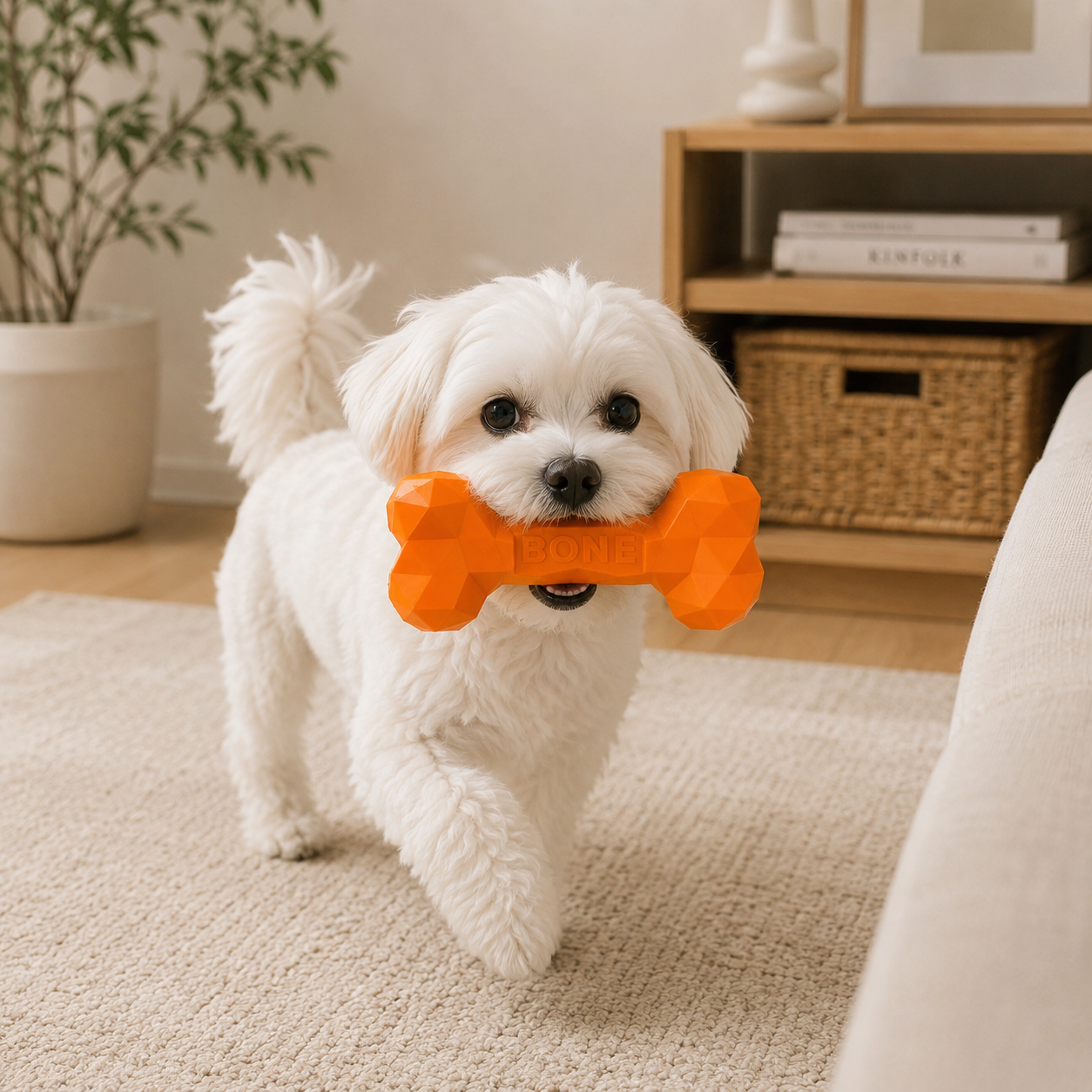 GeoBone Treat Dispensing Chew Toy