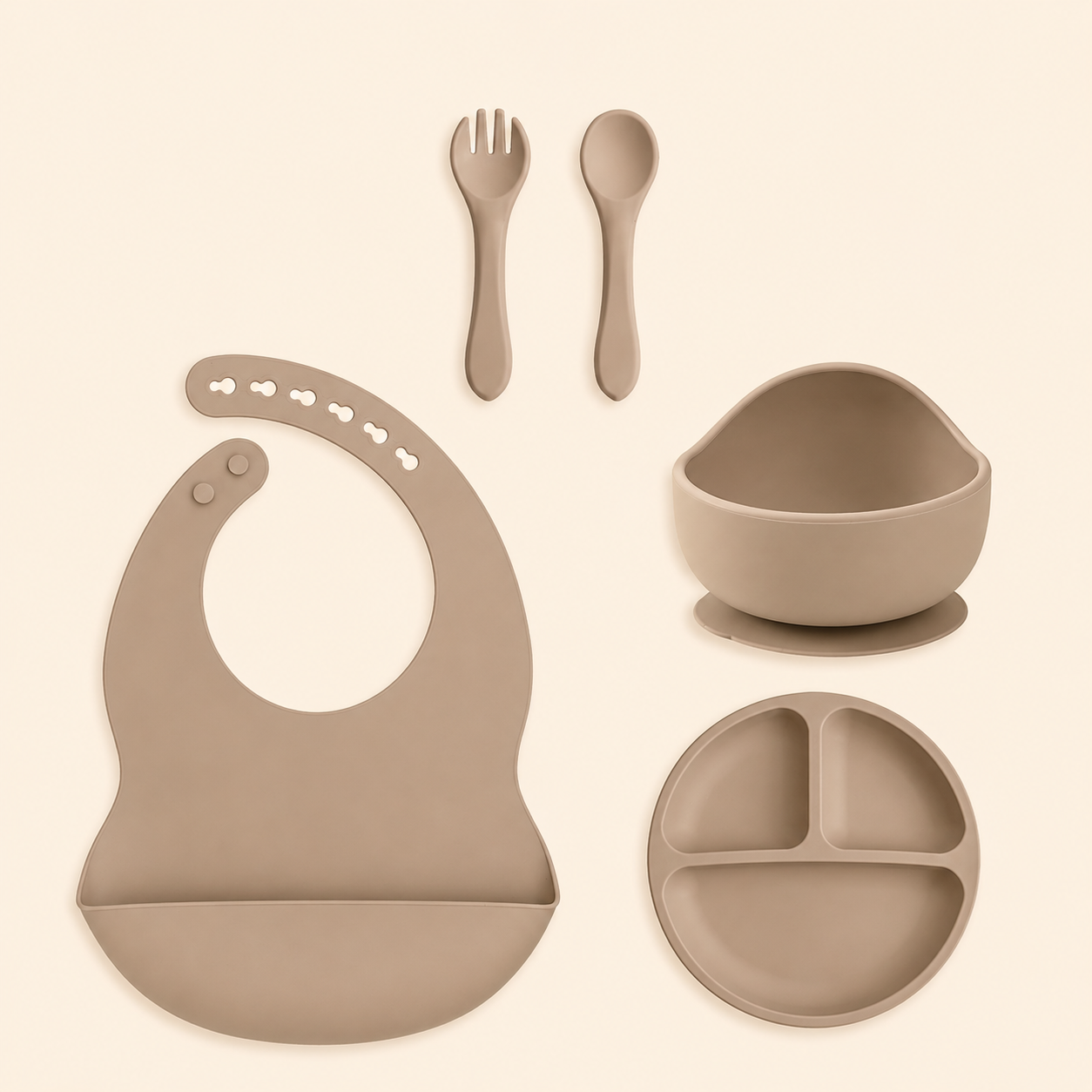 Silicone Mealtime Essentials Set