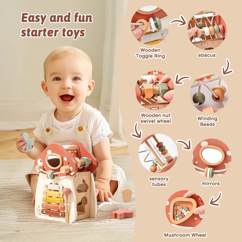 Mushroom Montessori Activity House
