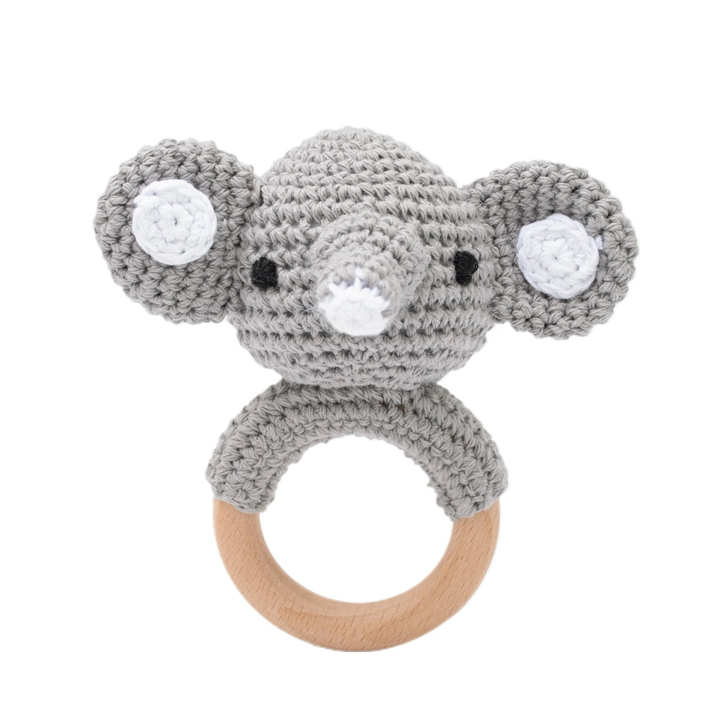 CozyBear Crochet Rattle