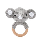 CozyBear Crochet Rattle