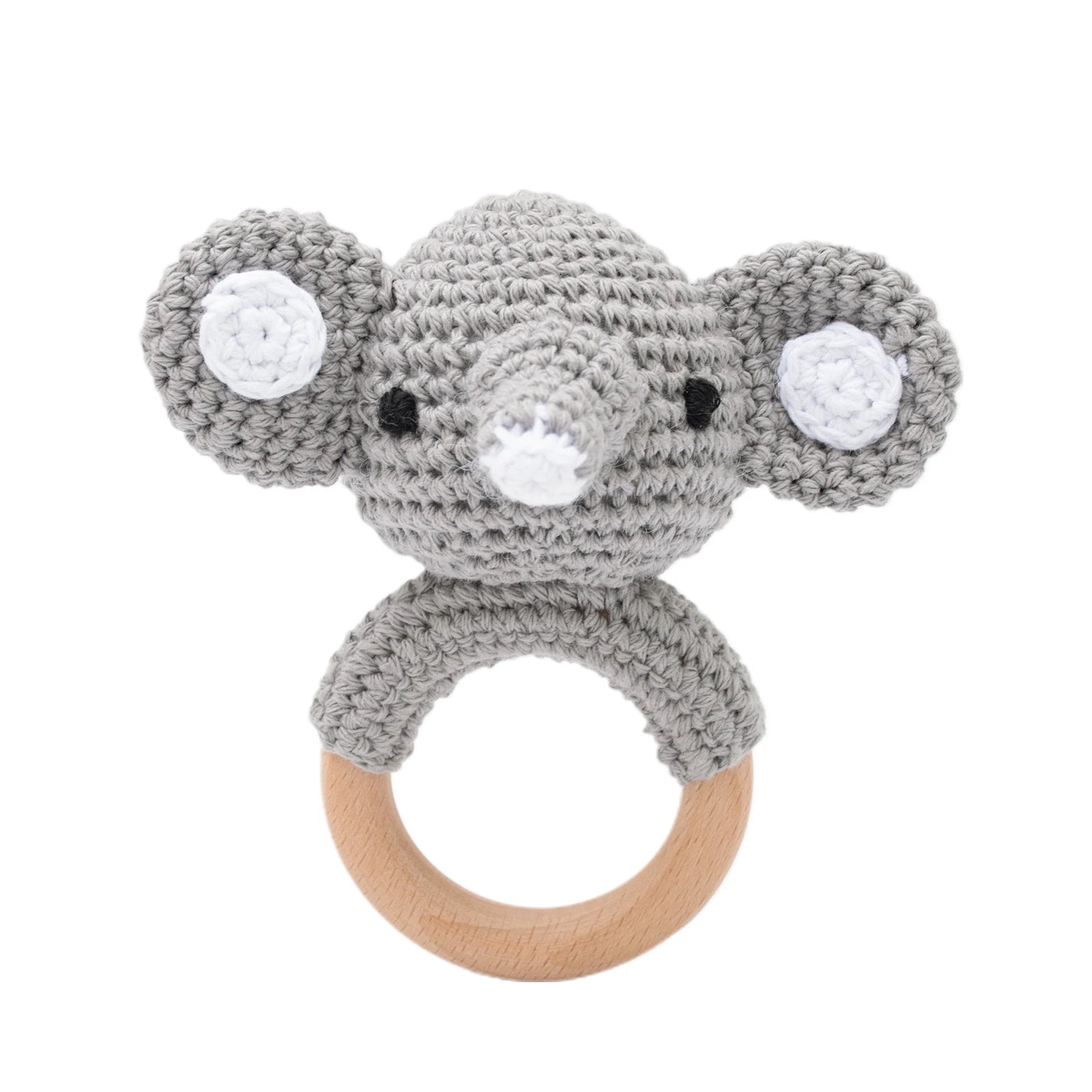 CozyBear Crochet Rattle