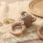 CozyBear Crochet Rattle