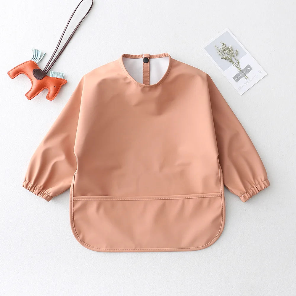 Waterproof Long Sleeve Feeding Bib