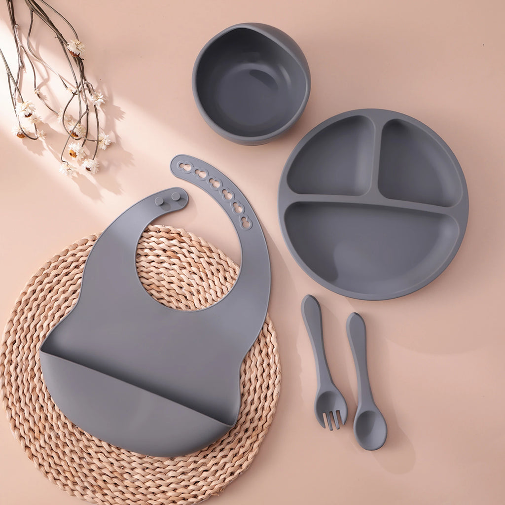 Silicone Mealtime Essentials Set