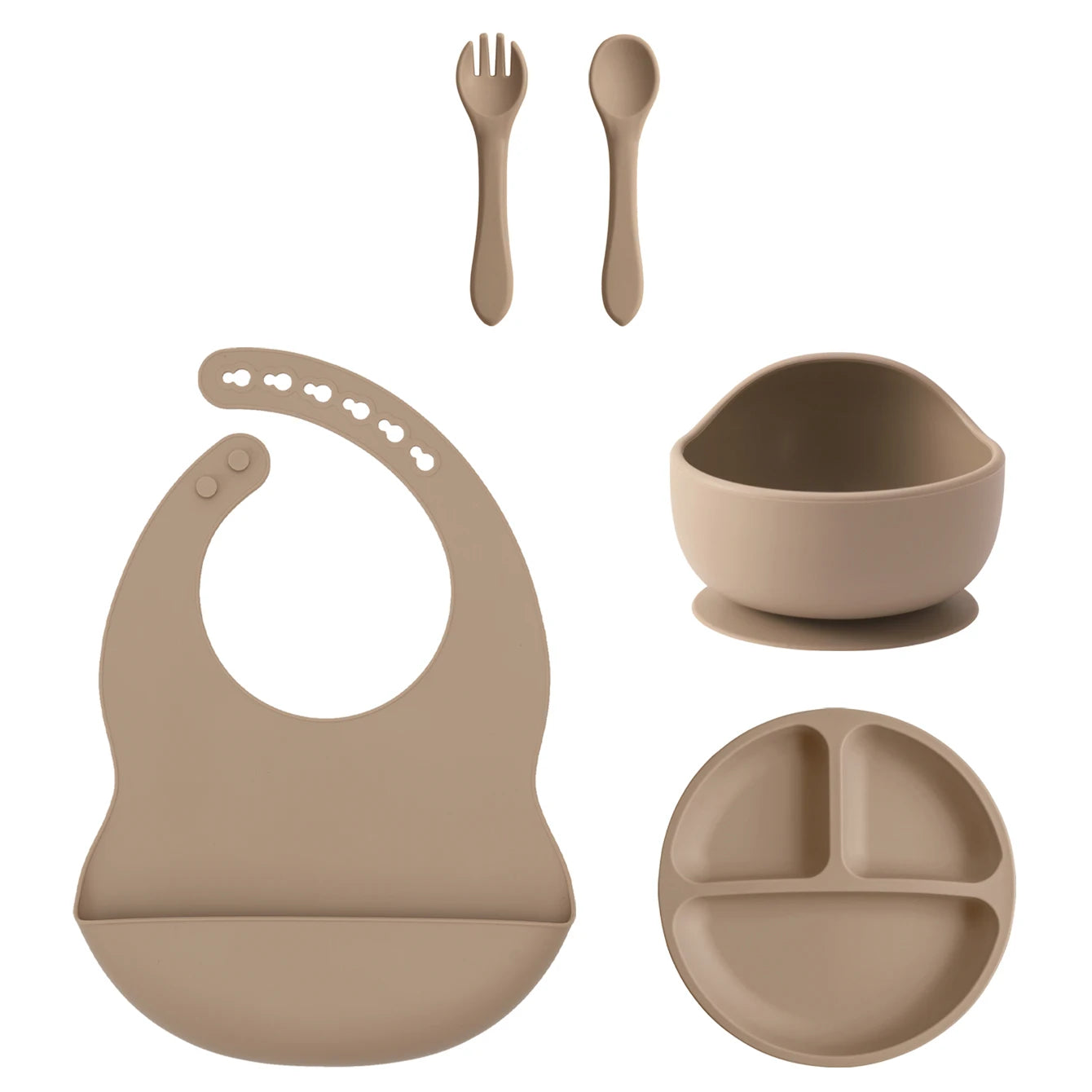 Silicone Mealtime Essentials Set
