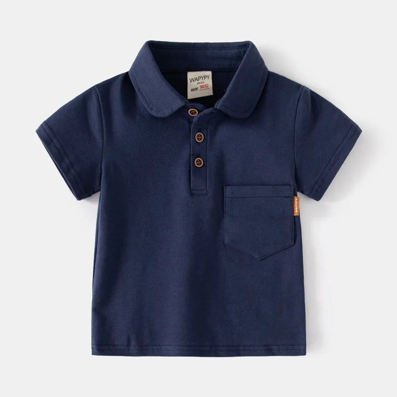 Boys Cotton Polo Shirt