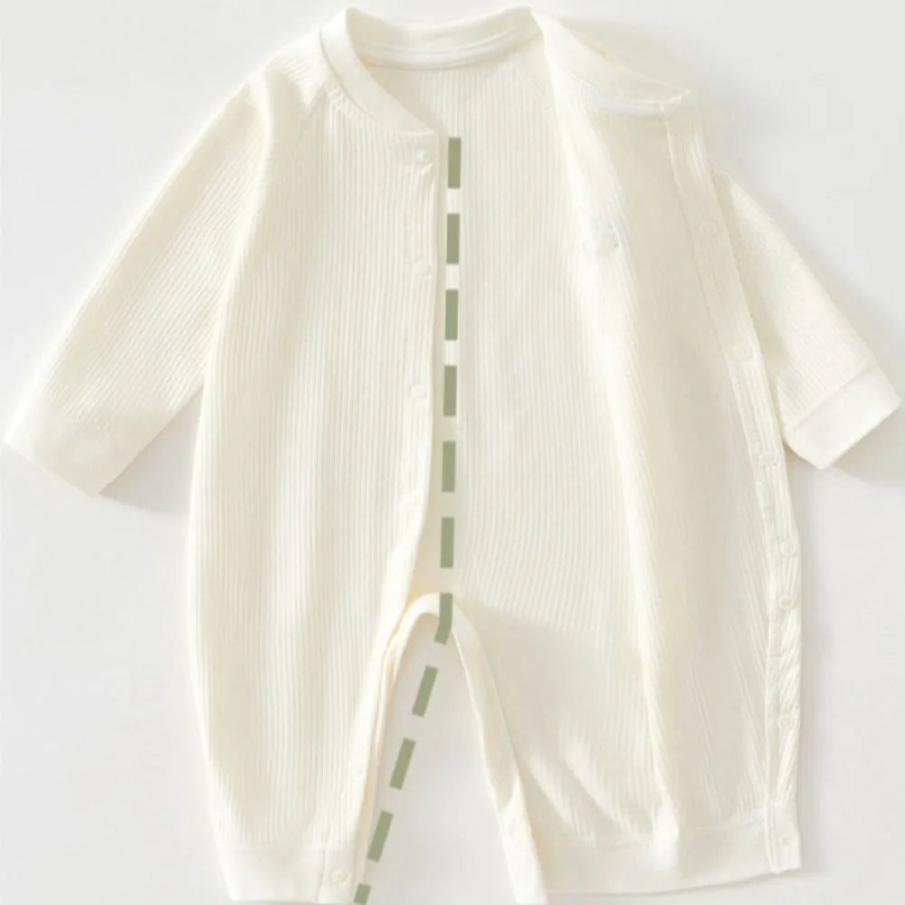 PureCotton Baby Ribbed Romper