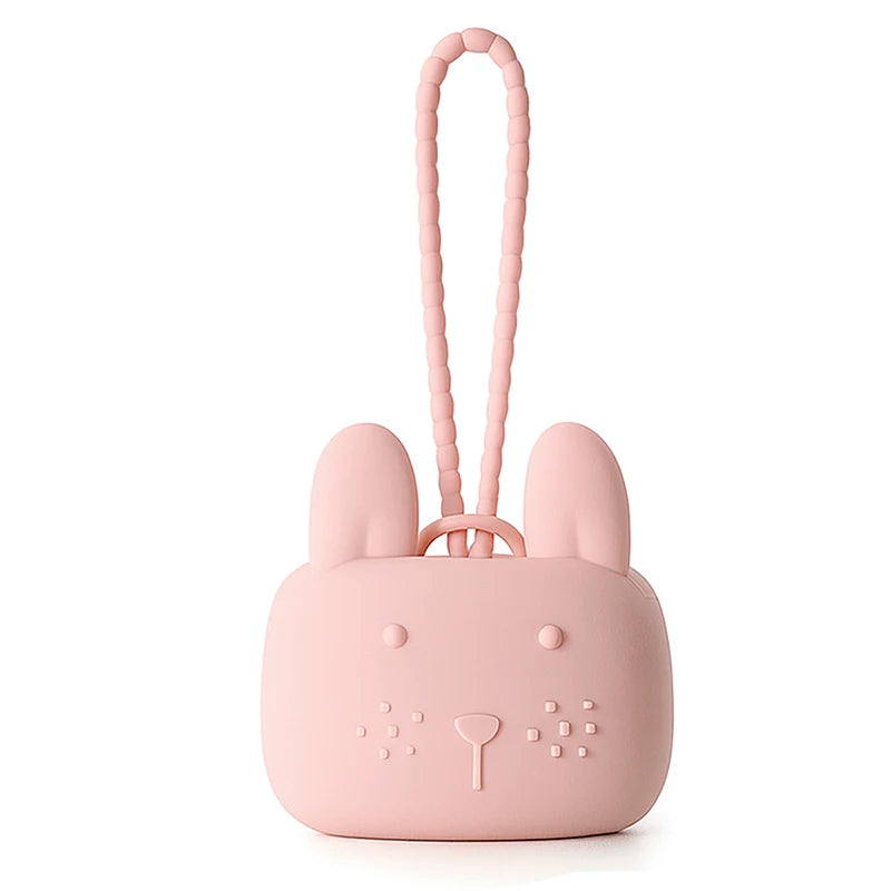 Baby Silicone Pacifier Holder Case