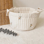Embroidered Nursery Storage Basket