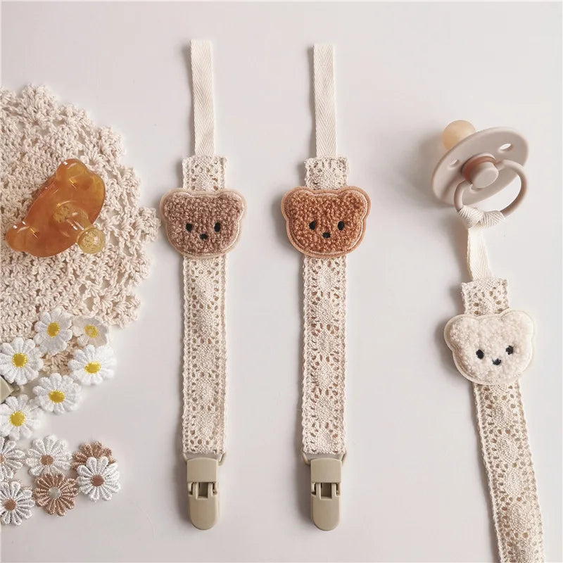 Bear Pacifier Clip