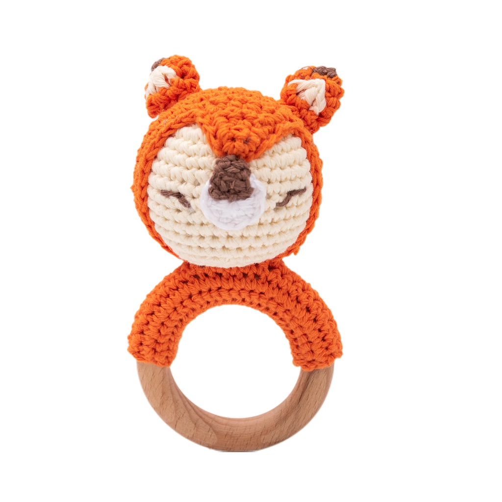 CozyBear Crochet Rattle