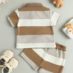 TeddyStripe Summer Set