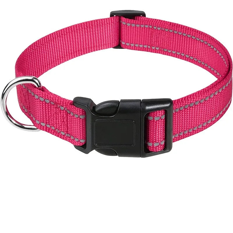 Reflective Adjustable Dog Collar