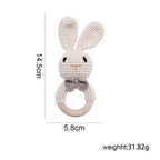 CozyBear Crochet Rattle
