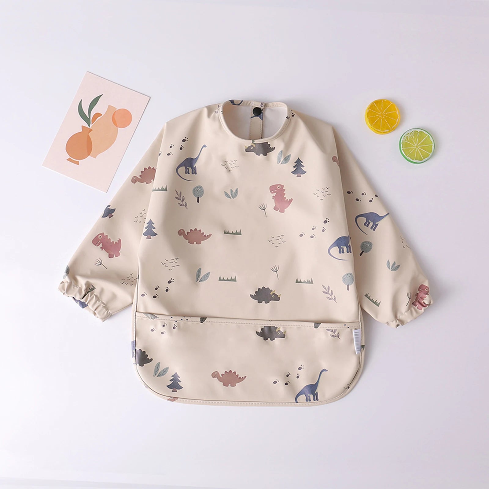 Waterproof Long Sleeve Feeding Bib