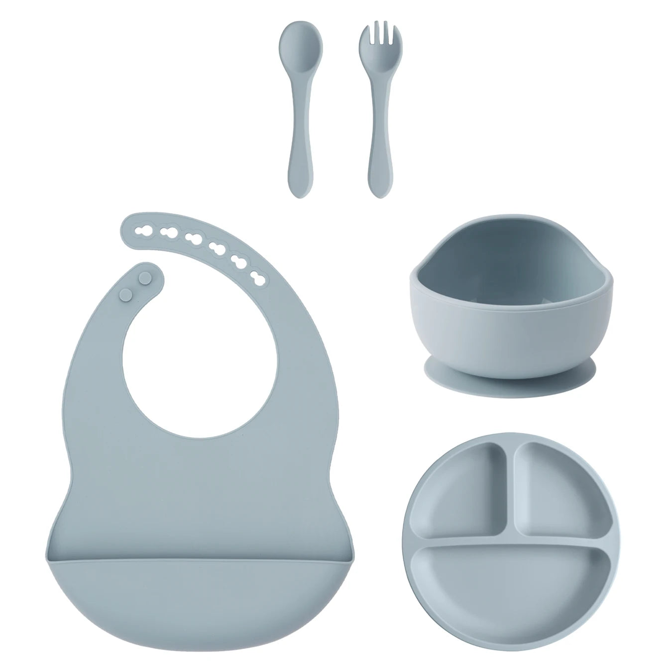 Silicone Mealtime Essentials Set