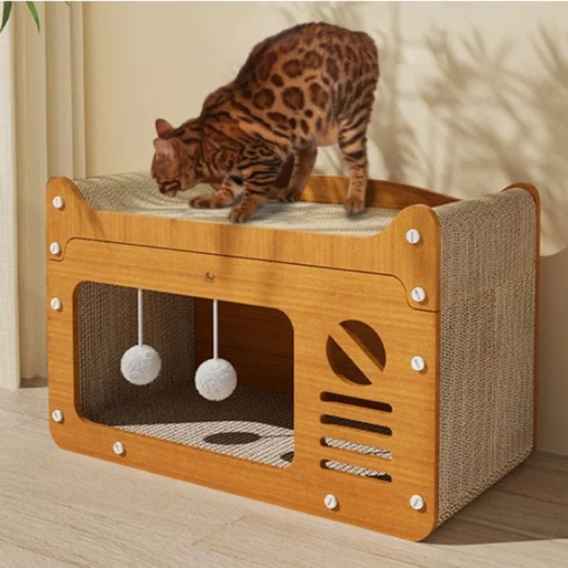 WhiskerHide Scratch Lounge