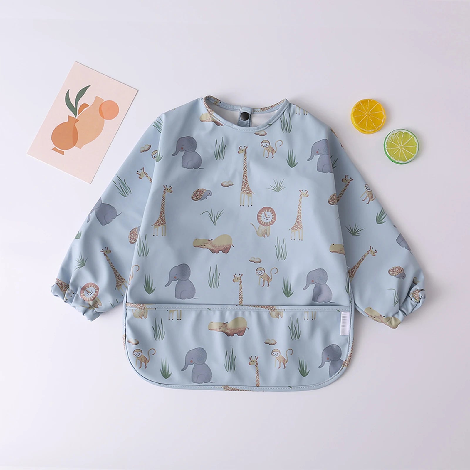 Waterproof Long Sleeve Feeding Bib