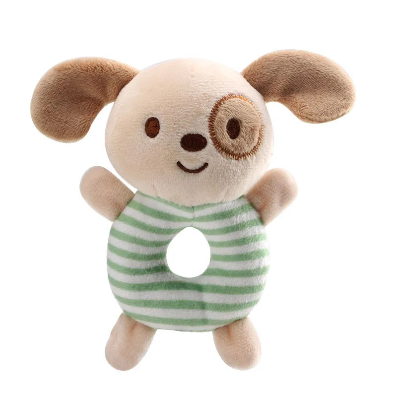 Plush Animal Baby Rattle Toy