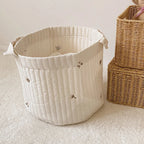 Embroidered Nursery Storage Basket