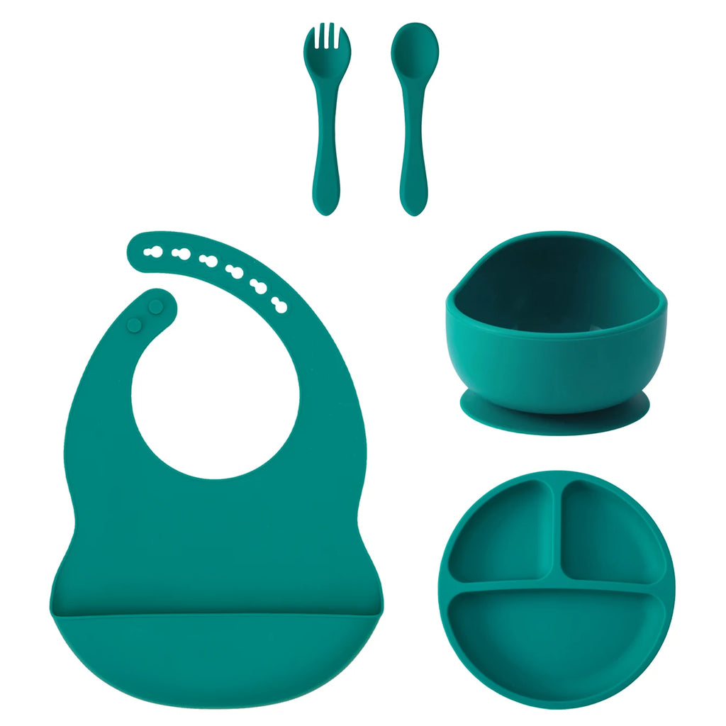 Silicone Mealtime Essentials Set
