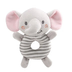 Plush Animal Baby Rattle Toy