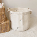 Embroidered Nursery Storage Basket