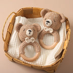 CozyBear Crochet Rattle