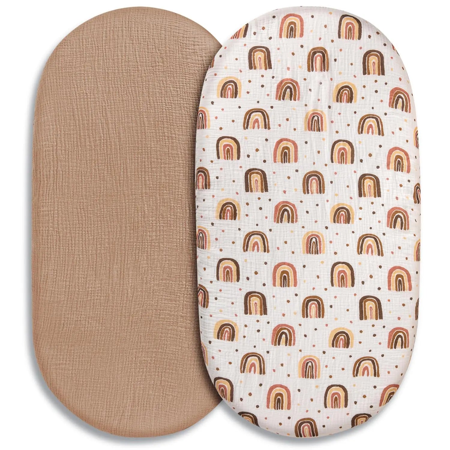 Muslin Fitted Bassinet Sheets
