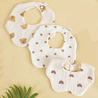 CloudCotton Petal Bib Set