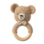 CozyBear Crochet Rattle
