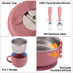Stainless Steel Baby Feeding Set