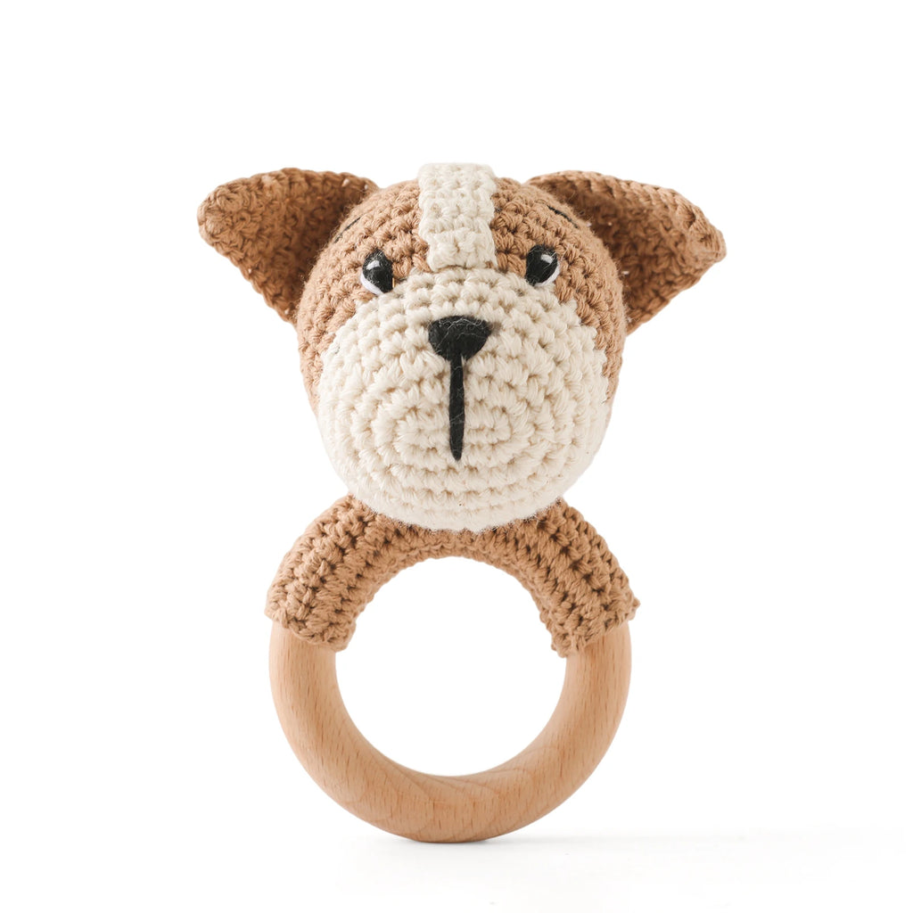 CozyBear Crochet Rattle