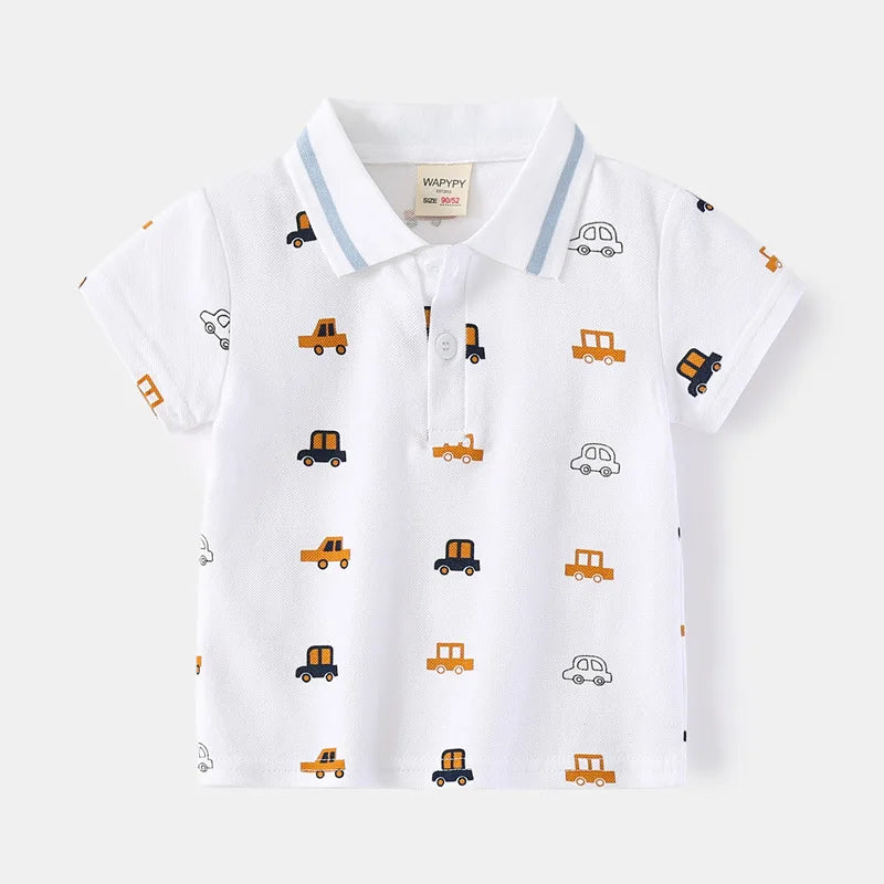 Boys Cotton Polo Shirt