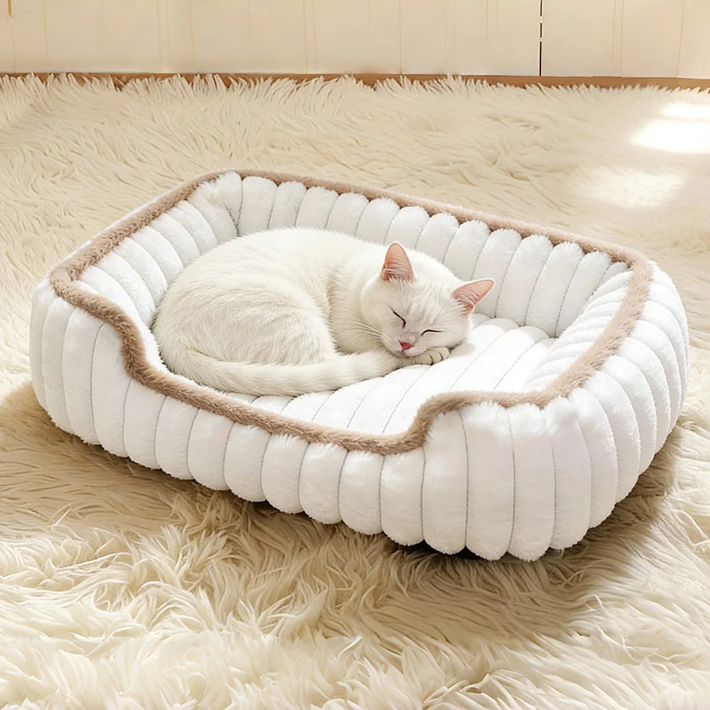 Plush Orthopedic Pet Bed