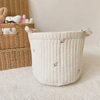 Embroidered Nursery Storage Basket