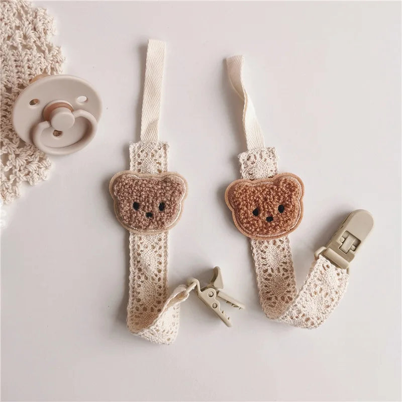 Bear Pacifier Clip