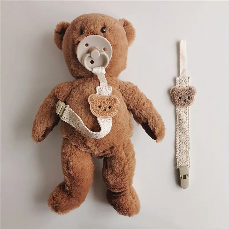 Bear Pacifier Clip