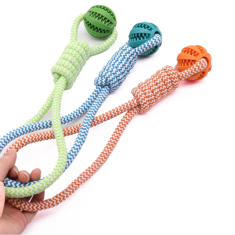 Rope Ball Dental Dog Toy